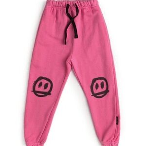nununu Sprayed Smile Sweatpant Joggers sz 5-6